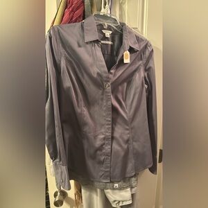 Calvin Klein Medium, Button up dress shirt.